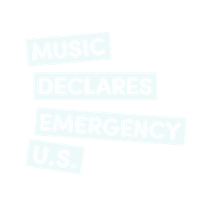 Music Declares Emergency U.S. Logo © Music Declares Emergency